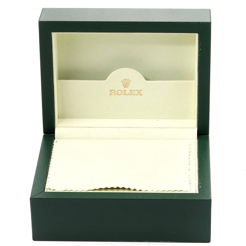 Rolex Explorer II White Dial Red Hand Steel Men's Watch 16570 For Sale 8