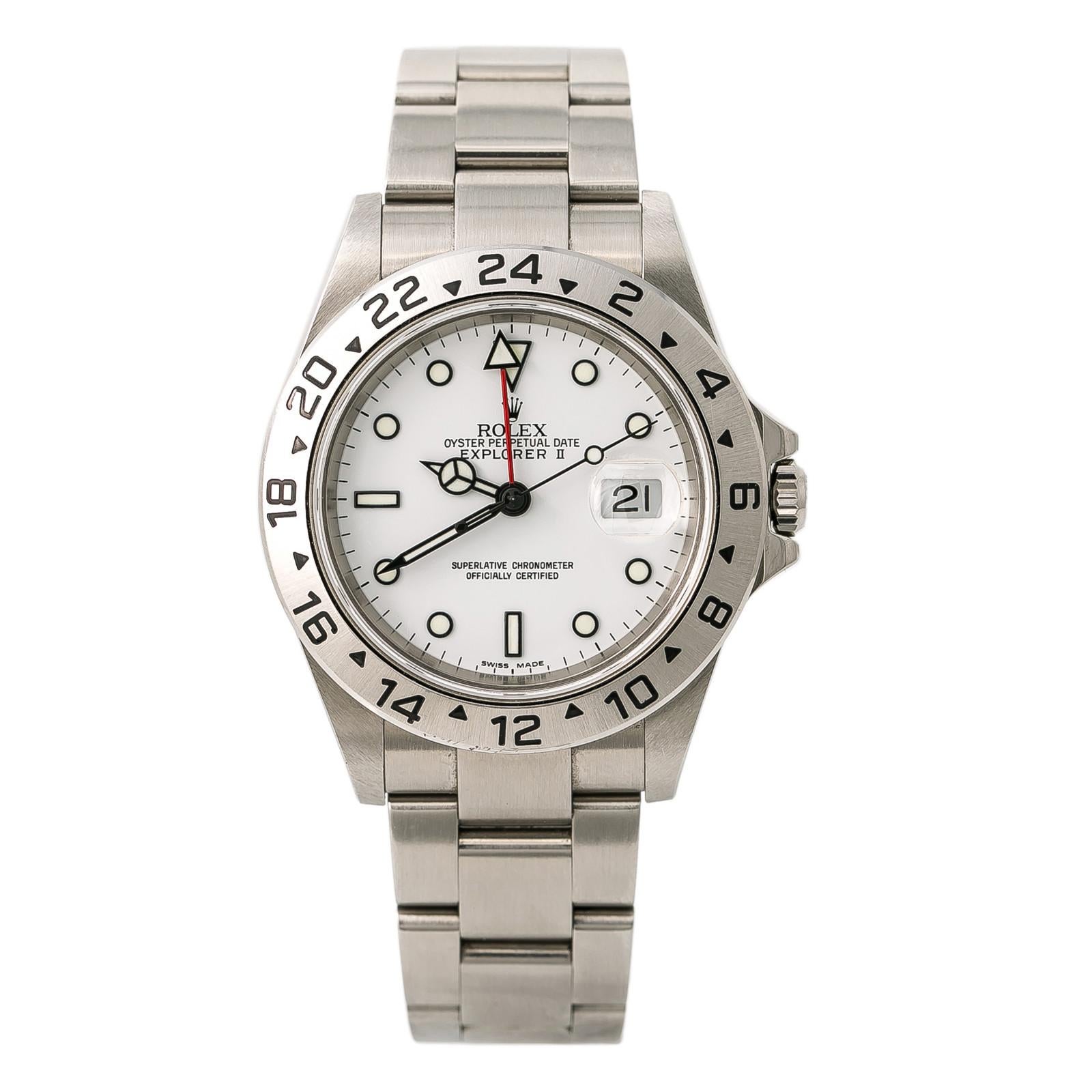 Rolex Explorer II6840, Dial Certified Authentic For Sale