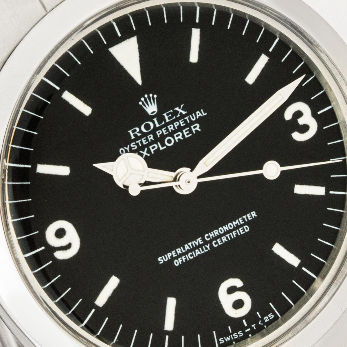 Rolex Explorer Mark III Dial 1016 In Excellent Condition For Sale In London, GB