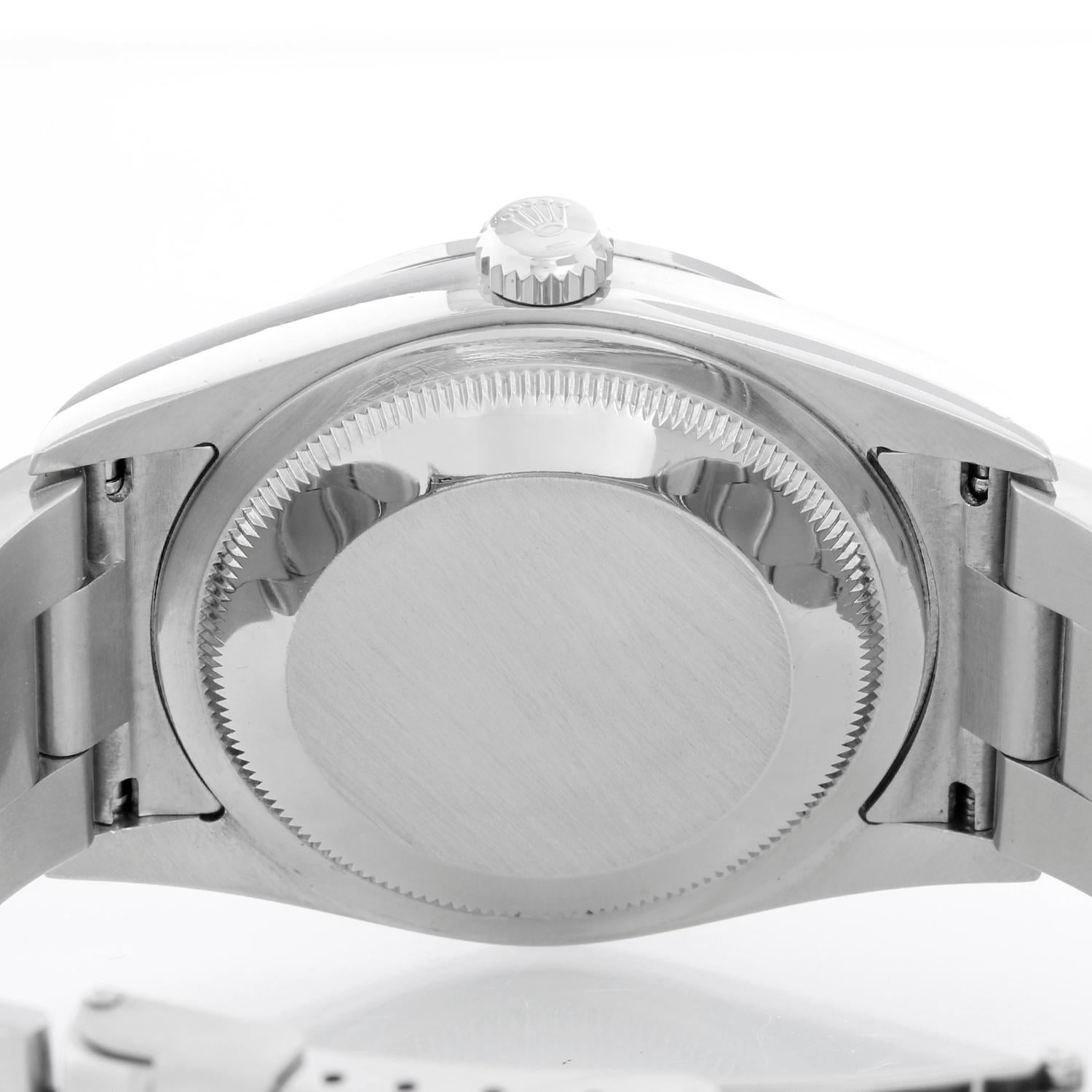 Rolex Explorer Men's Stainless Steel Watch 114270 In Excellent Condition In Dallas, TX