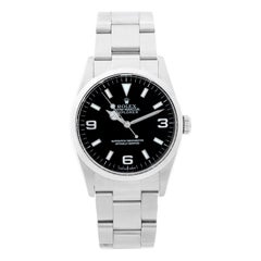 Used Rolex Explorer Men's Stainless Steel Watch 114270