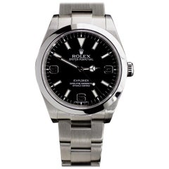 Used Rolex Explorer Stainless Steel Watch 442011Y7