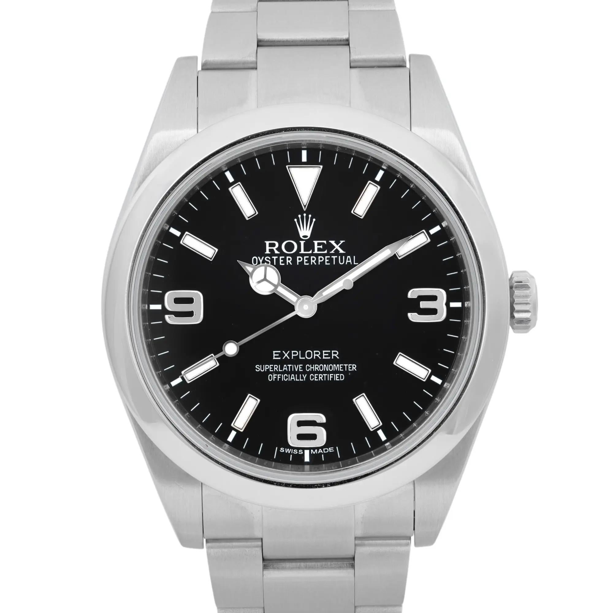 De segunda mano en excelentes condiciones. Viene con la caja original pero sin papeles.

Información general

Marca: Rolex

Tipo: Reloj de pulsera

Departamento: Hombres

Model No: Explorador

Model No.: 214270

Año de fabricación: