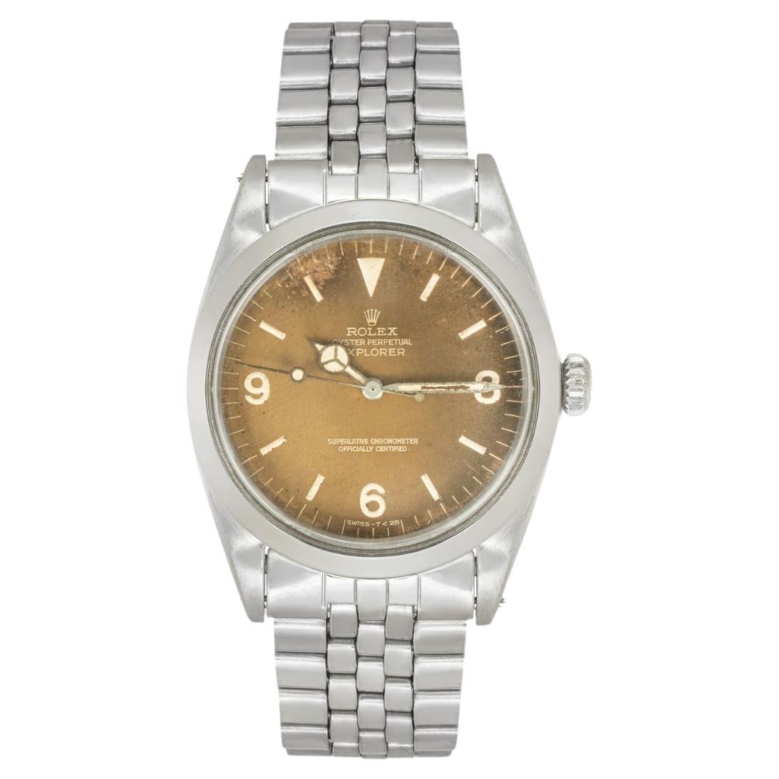 Rolex Explorer cadran tropical 1016 en vente