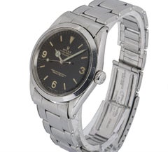 Rolex Explorer Vintage Gents Stainless Steel Tropical Dial 1016