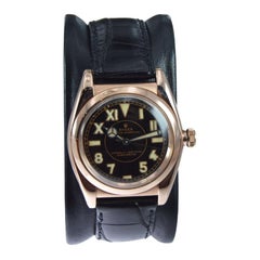 Rolex Gold und Stahl Tropical Series mit California Romabic Zifferblatt aus den 1940er Jahren