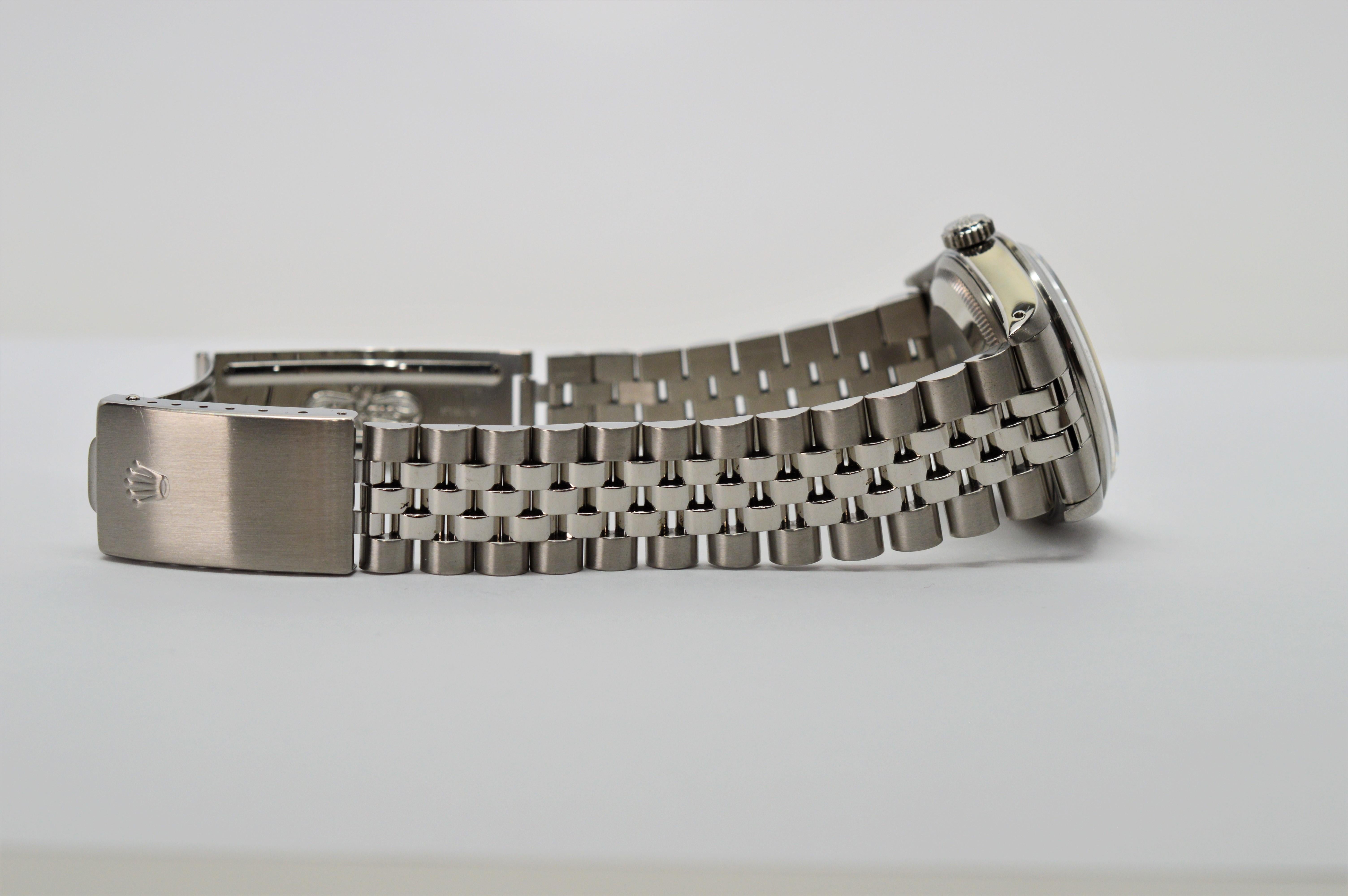 Women's or Men's Rolex for Tiffany & Co. Model 15200 Wristwatch