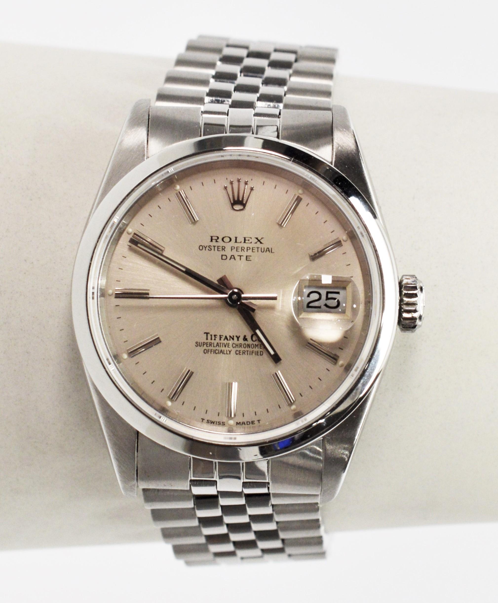 Rolex for Tiffany & Co. Model 15200 Wristwatch 2