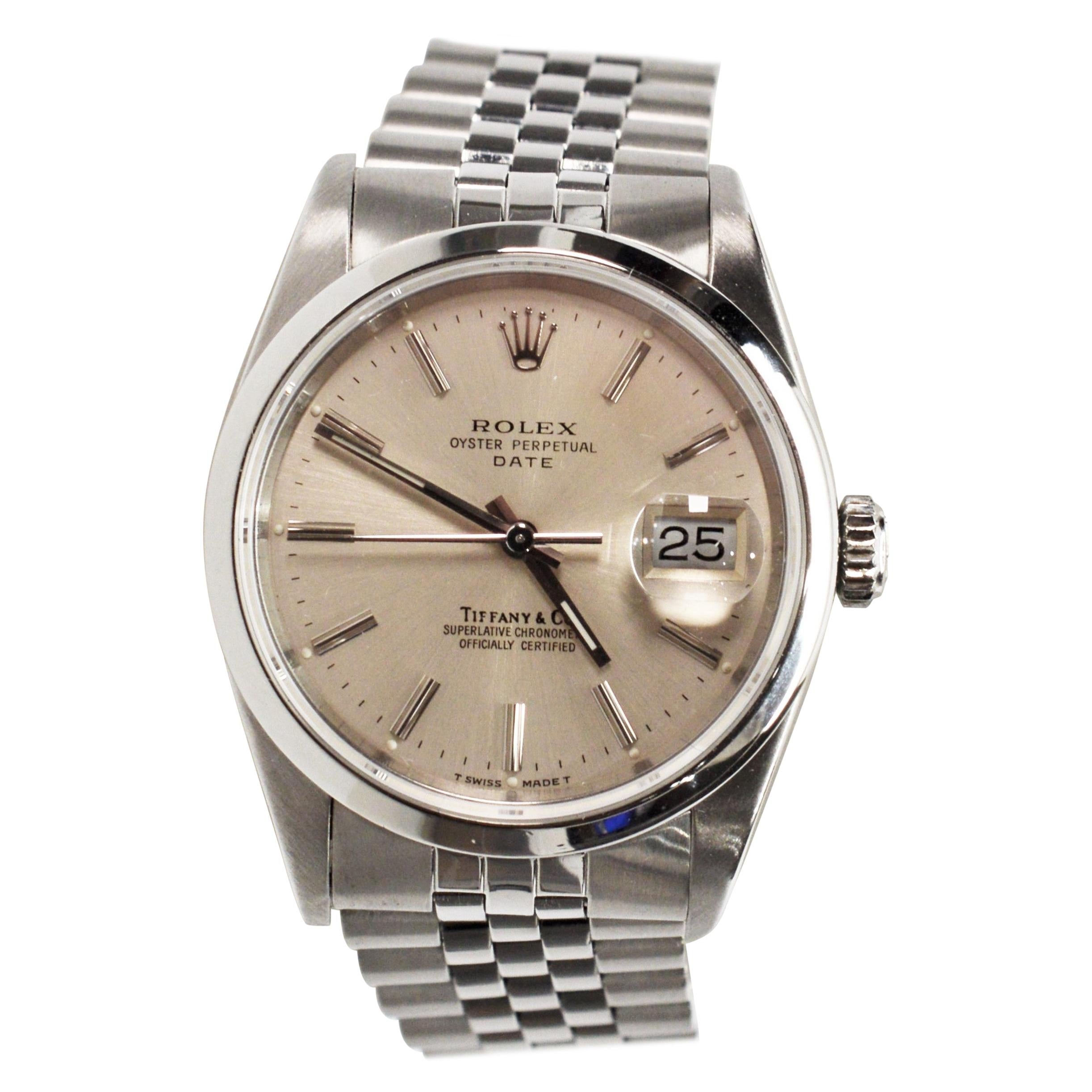 Rolex for Tiffany & Co. Model 15200 Wristwatch