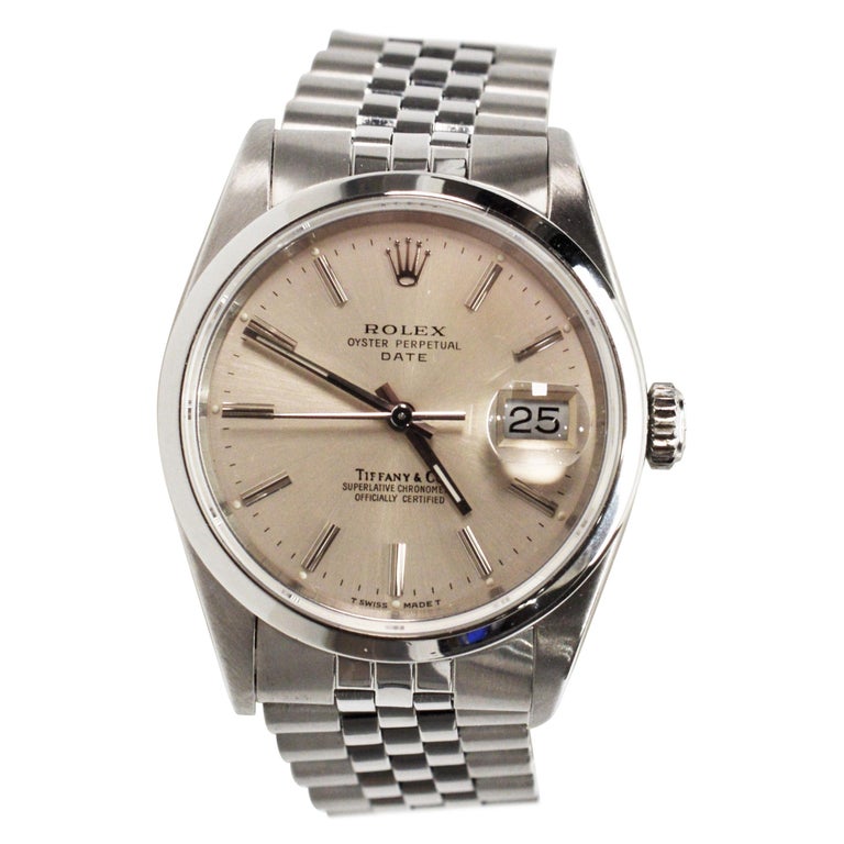Rolex for Tiffany Model 15200 Wristwatch