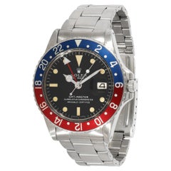 Rolex GMT 1675 Herrenuhr aus Edelstahl