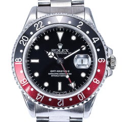 Rolex GMT Mark 3 Bezel Stainless Steel Men's Wristwatch