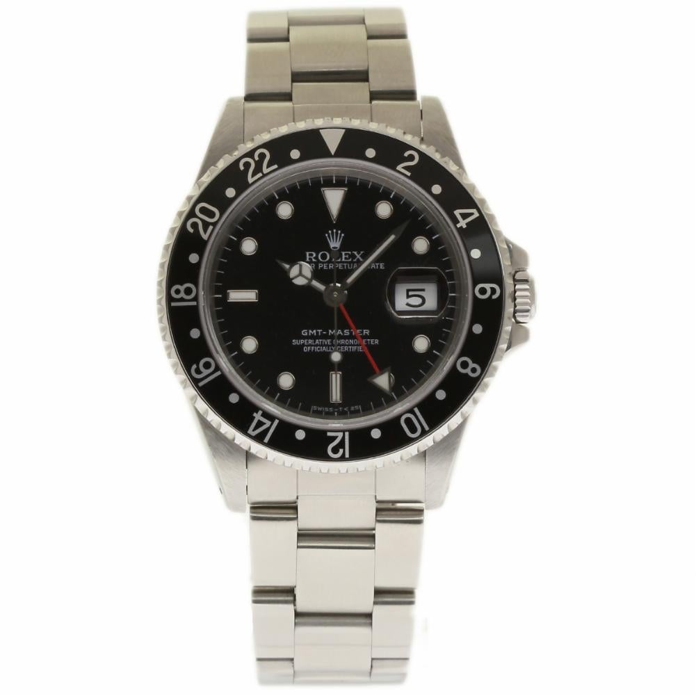 Women's Rolex GMT Master 16700, Certified and Warranty For Sale