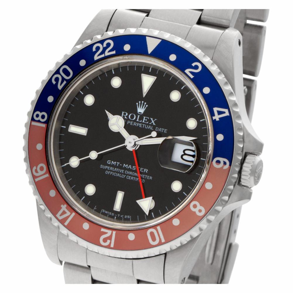 Rolex GMT Master 16700, Black Dial, Certified and Warranty 1