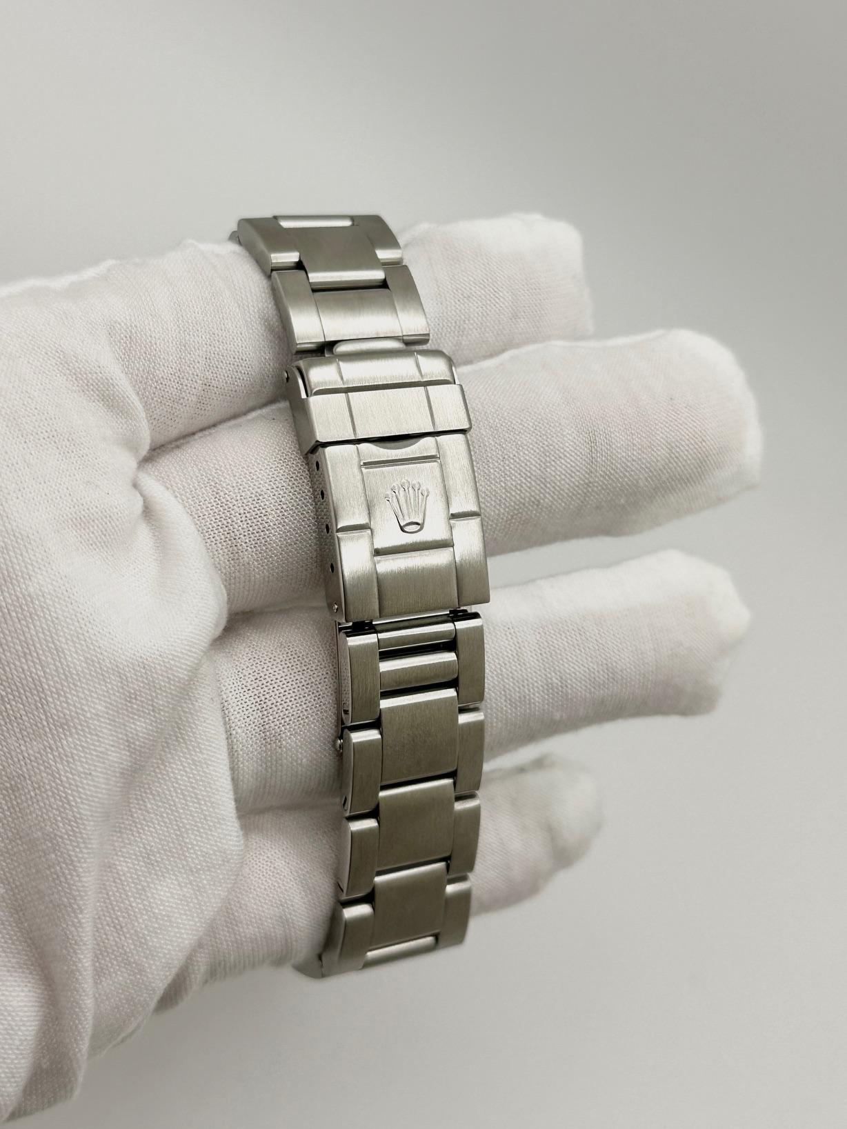 Rolex GMT Master 16700 40mm Nero Acciaio Inox Scatola Carta di Servizio in vendita 2