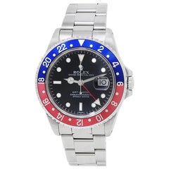 Rolex GMT Master 16700, Black Dial, Certified and Warranty