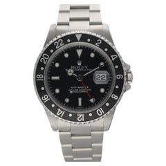 Rolex GMT Master 16700 'Swiss' Dial Men's Watch Box & Papers