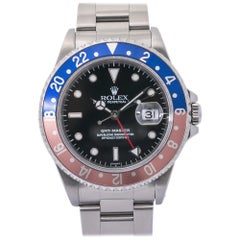 Rolex GMT-Master 16700 with Papers Vintage Faded Pepsi Men’s Automatic Watch