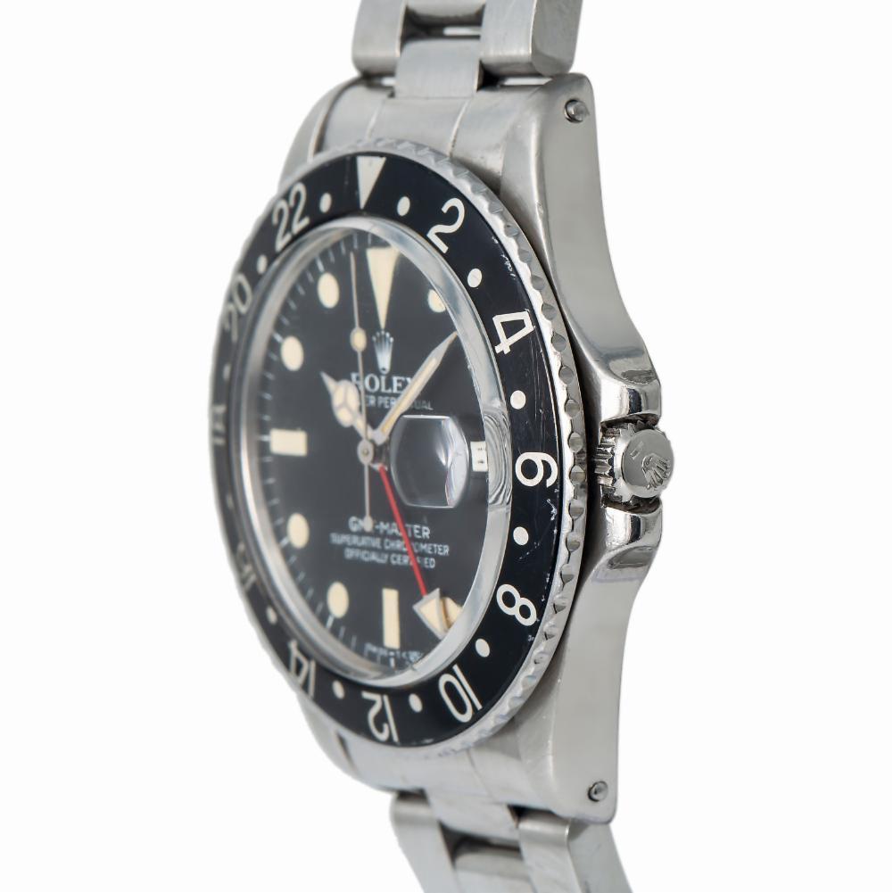Rolex GMT Master 16750, Black Dial, Certified and Warranty For Sale 1
