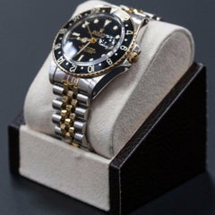 Rolex GMT Master 16753, Black Dial, Certified and Warranty