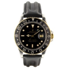 Rolex GMT Master 16753, Black Dial, Certified and Warranty