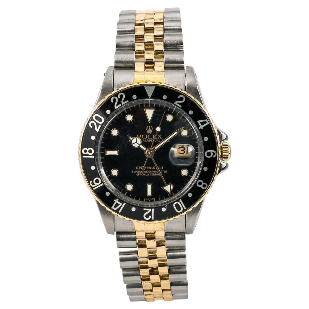 Rolex GMT Master 16753, White Dial, Certified and Warranty For Sale