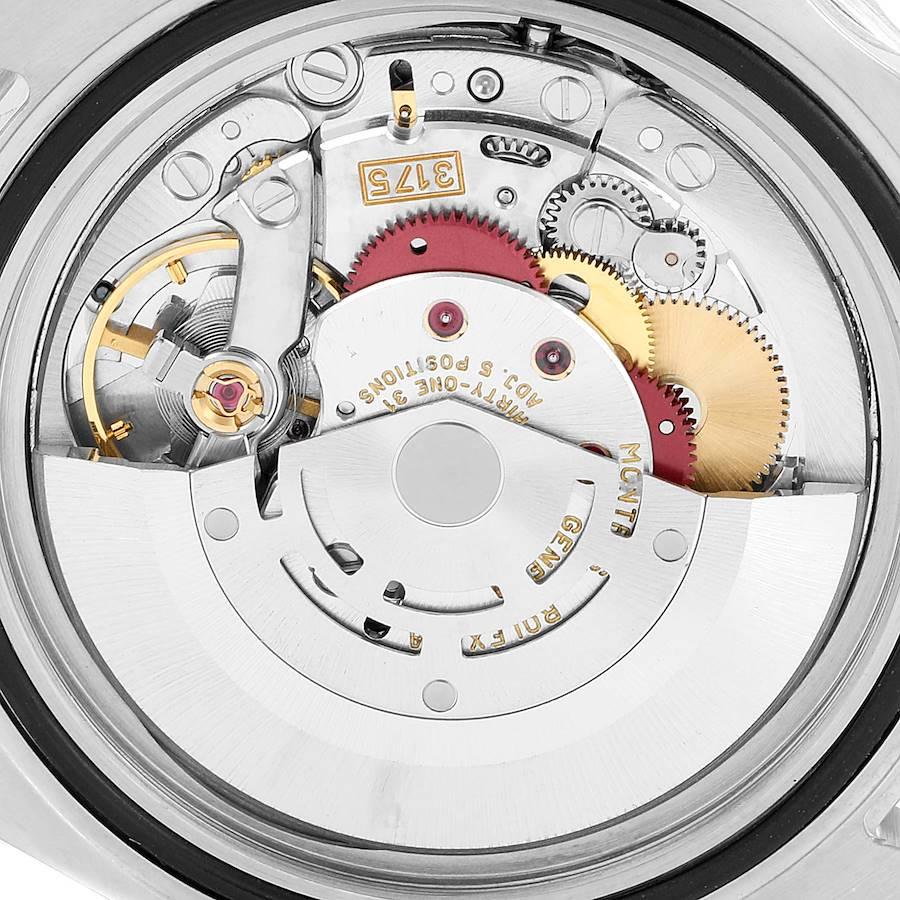 Rolex Montre GMT Master en acier automatique avec lunette noire pour hommes 16700 en vente 4