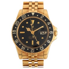 Rolex GMT-Master Black Dial Watch 167518
