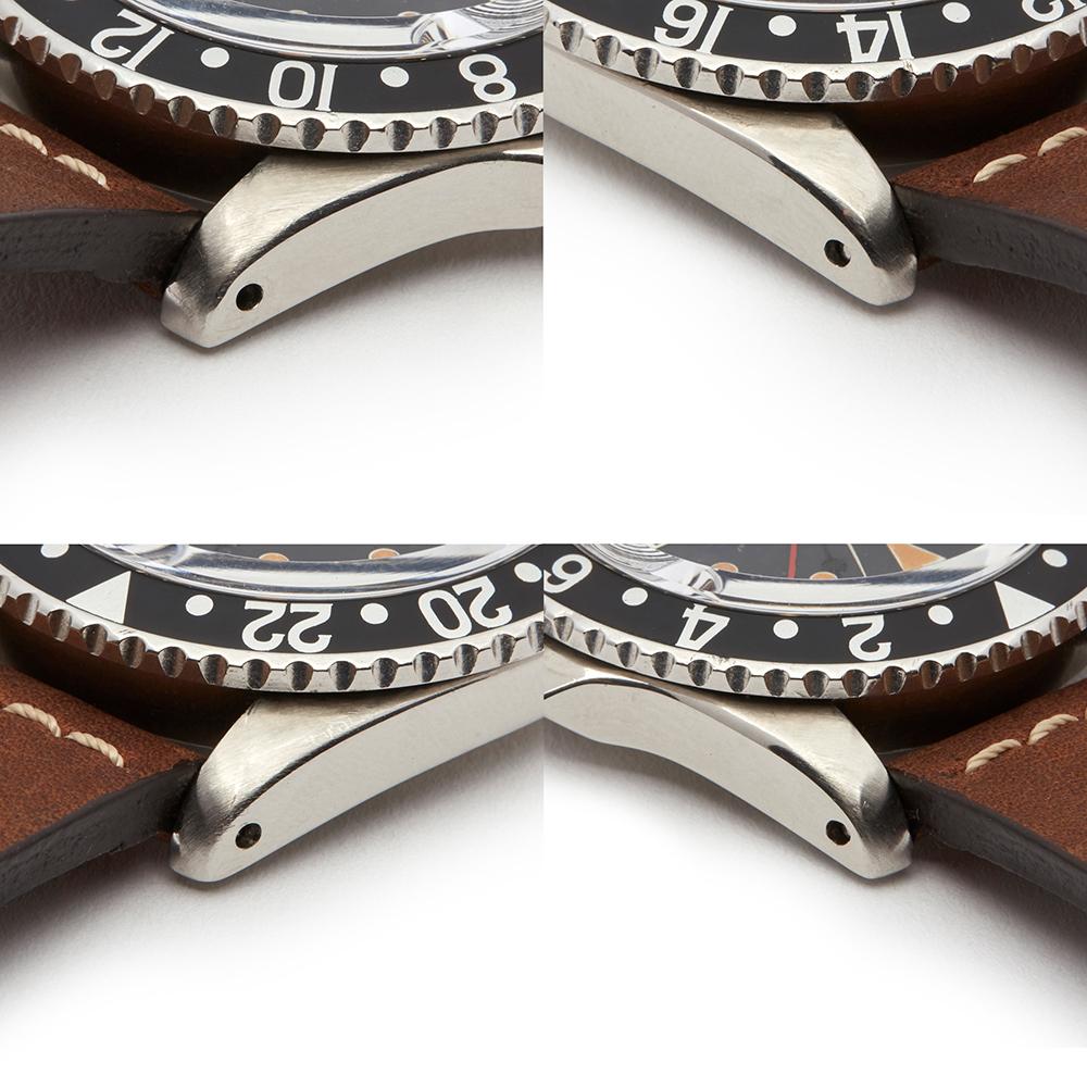 Rolex GMT-Master Gilt Gloss Underline Dial Stainless Steel 1675 3