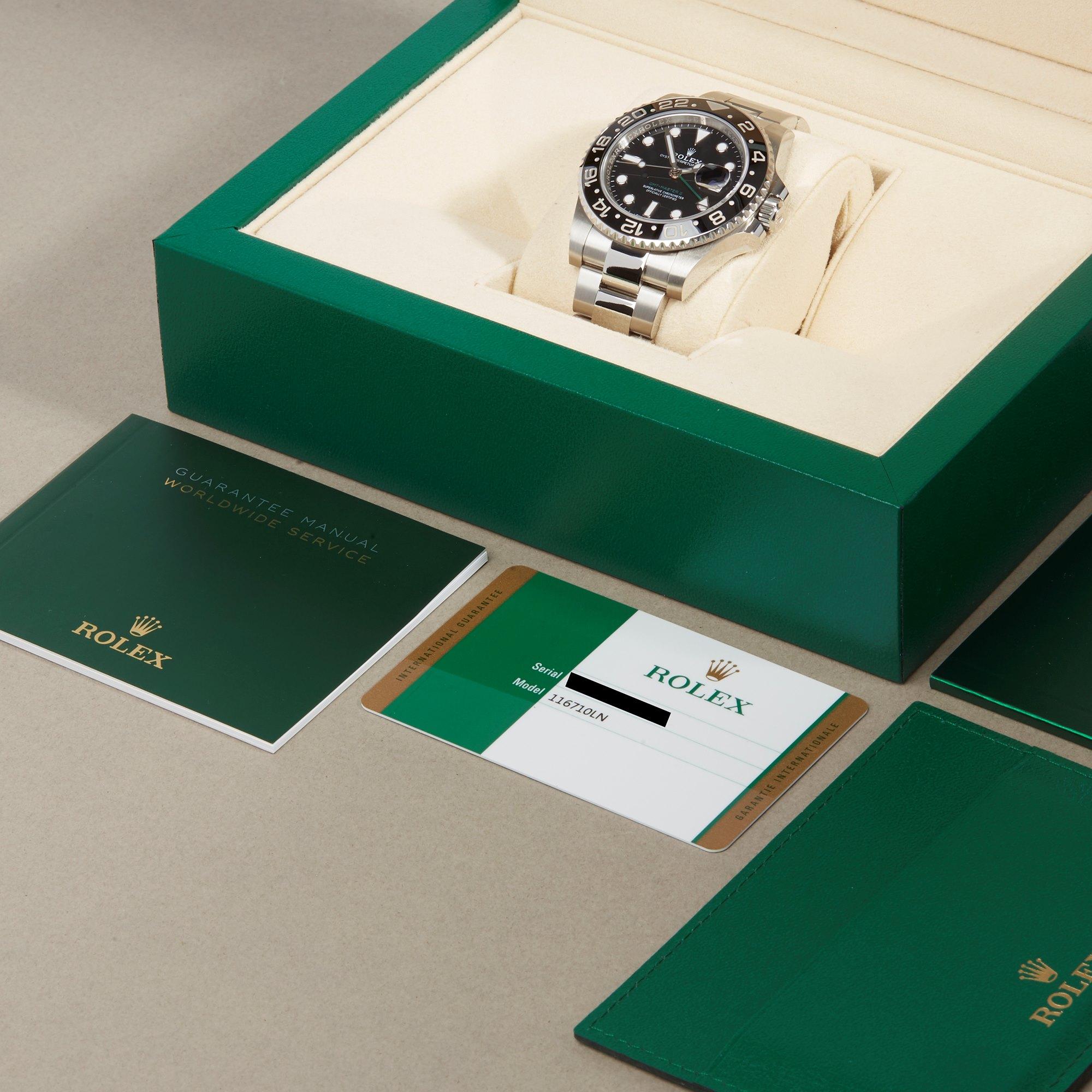 Rolex GMT-Master II 0 116710LN Men Stainless Steel 0 Watch 6