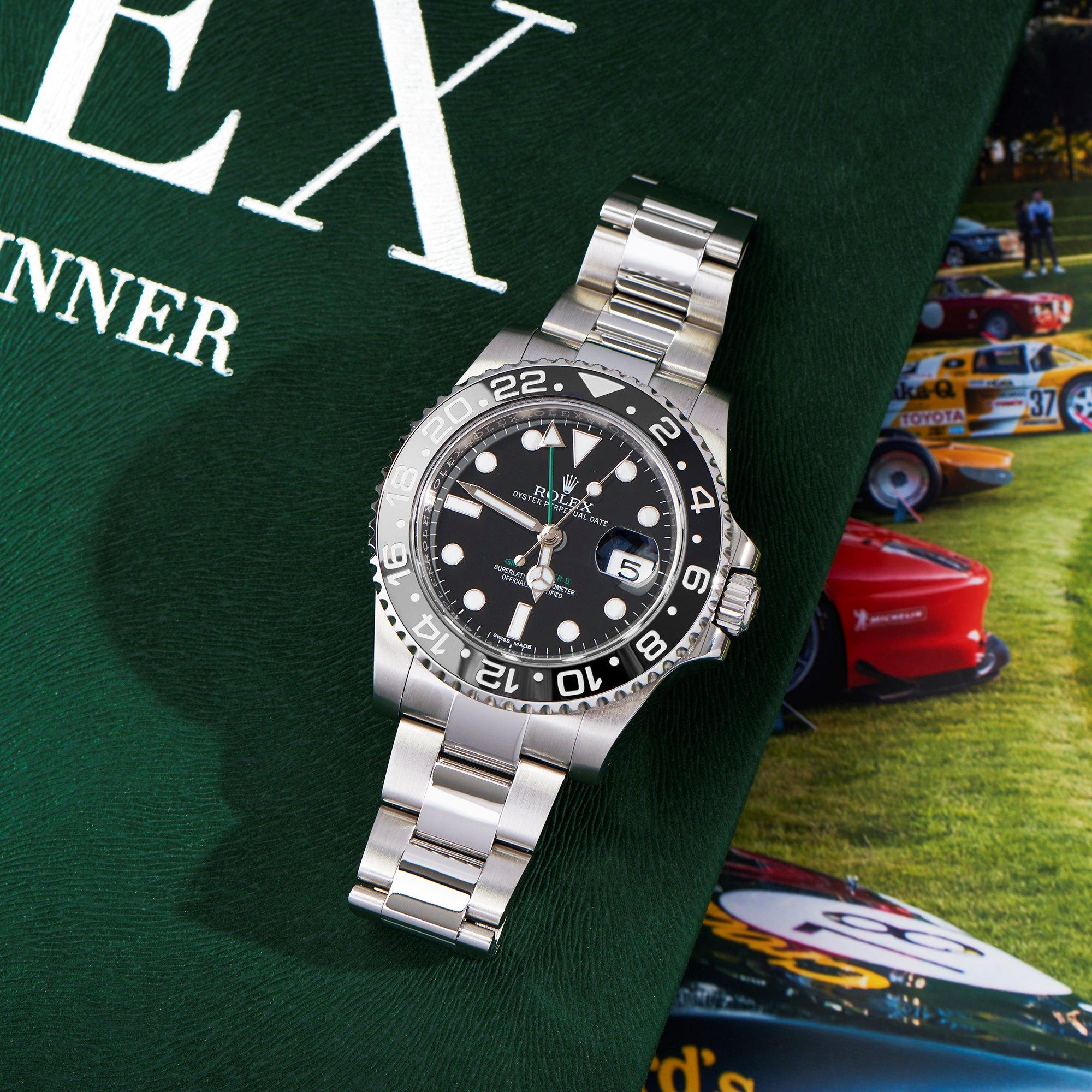 Rolex GMT-Master II 0 116710LN Men Stainless Steel 0 Watch For Sale 5