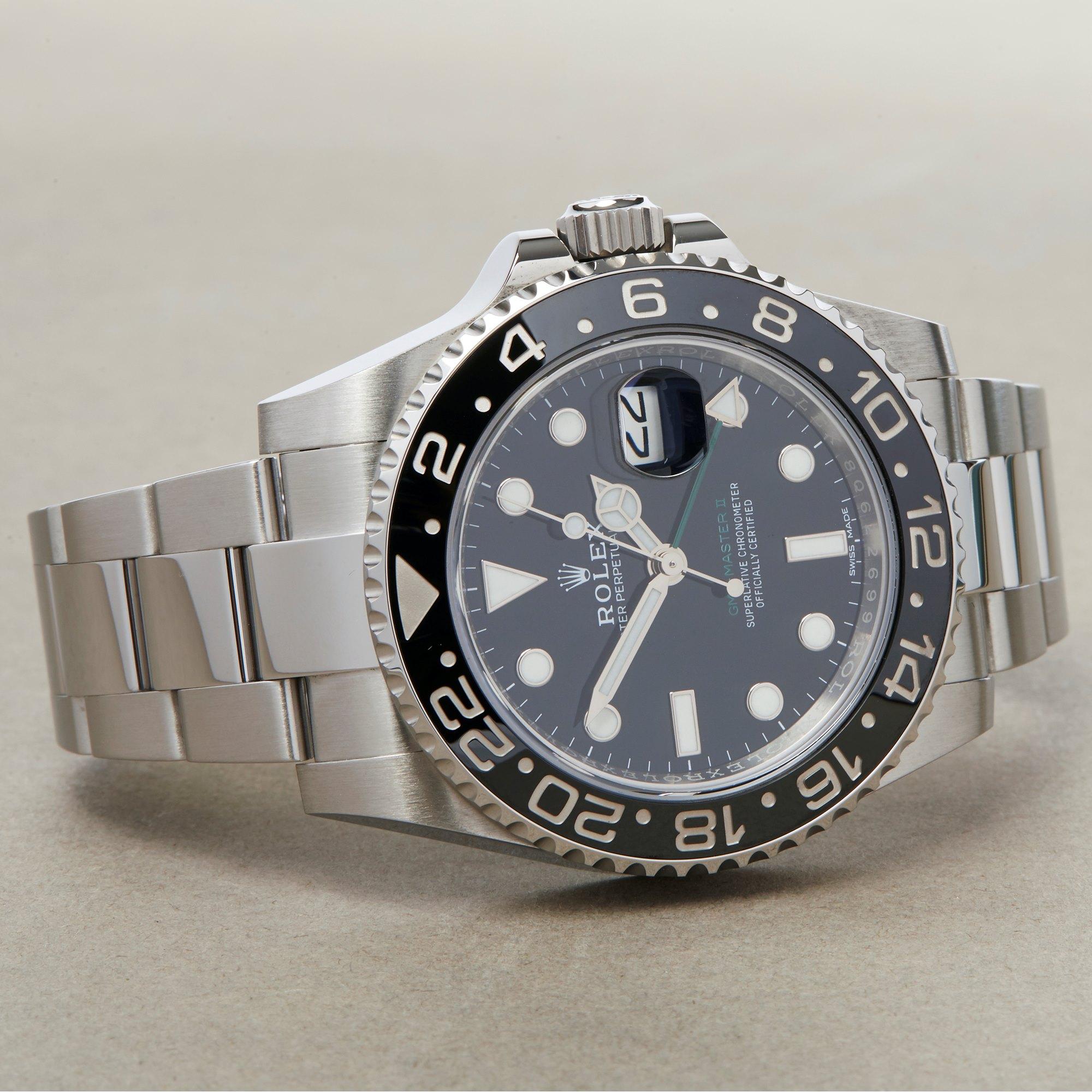 Rolex GMT-Master II 0 116710LN Men Stainless Steel 0 Watch In Excellent Condition In Bishops Stortford, Hertfordshire