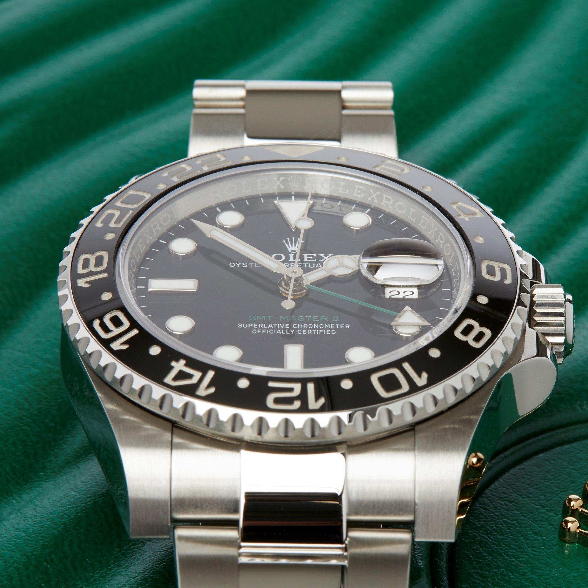 Men's Rolex GMT-Master II 0 116710LN Men Stainless Steel 0 Watch