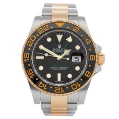 Rolex GMT-Master II 0 116713LN Men's Stainless Steel and Yellow Gold 0 Watch