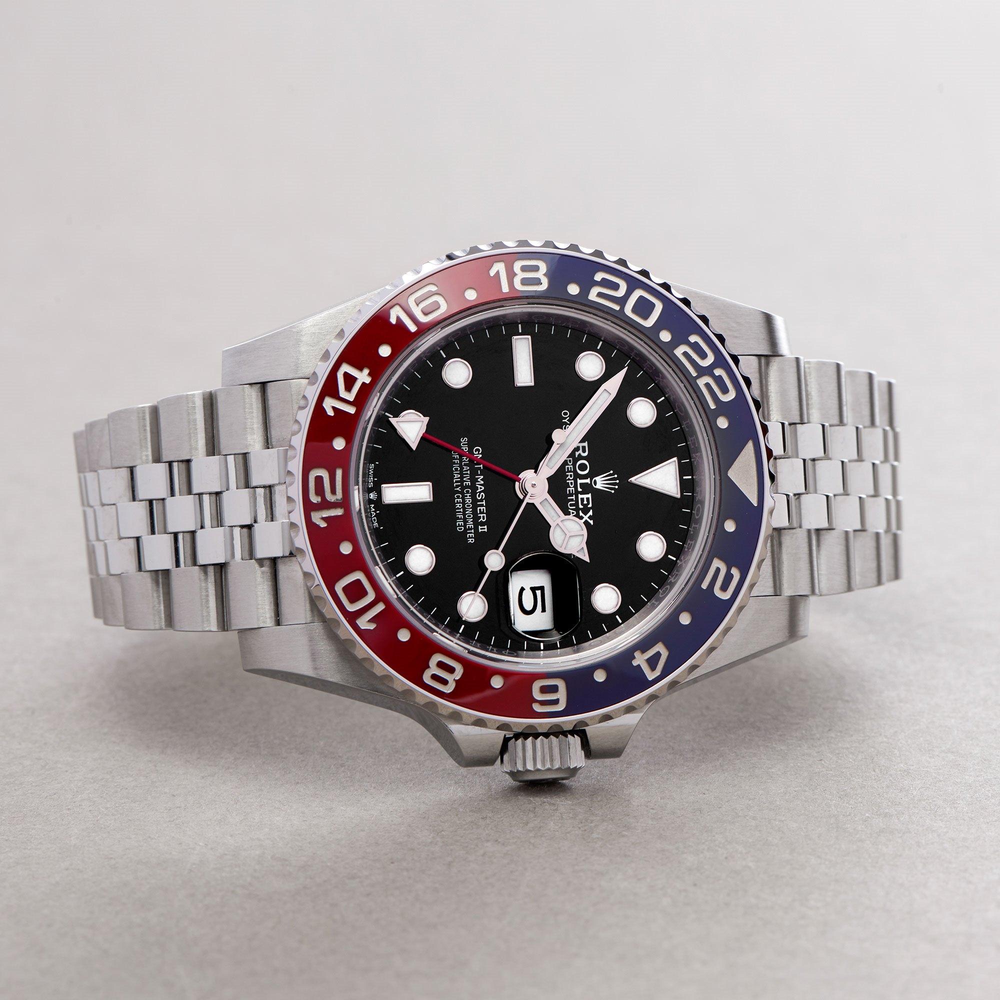 Rolex GMT-Master II 0 126710BLRO Men Stainless Steel 0 Watch 1