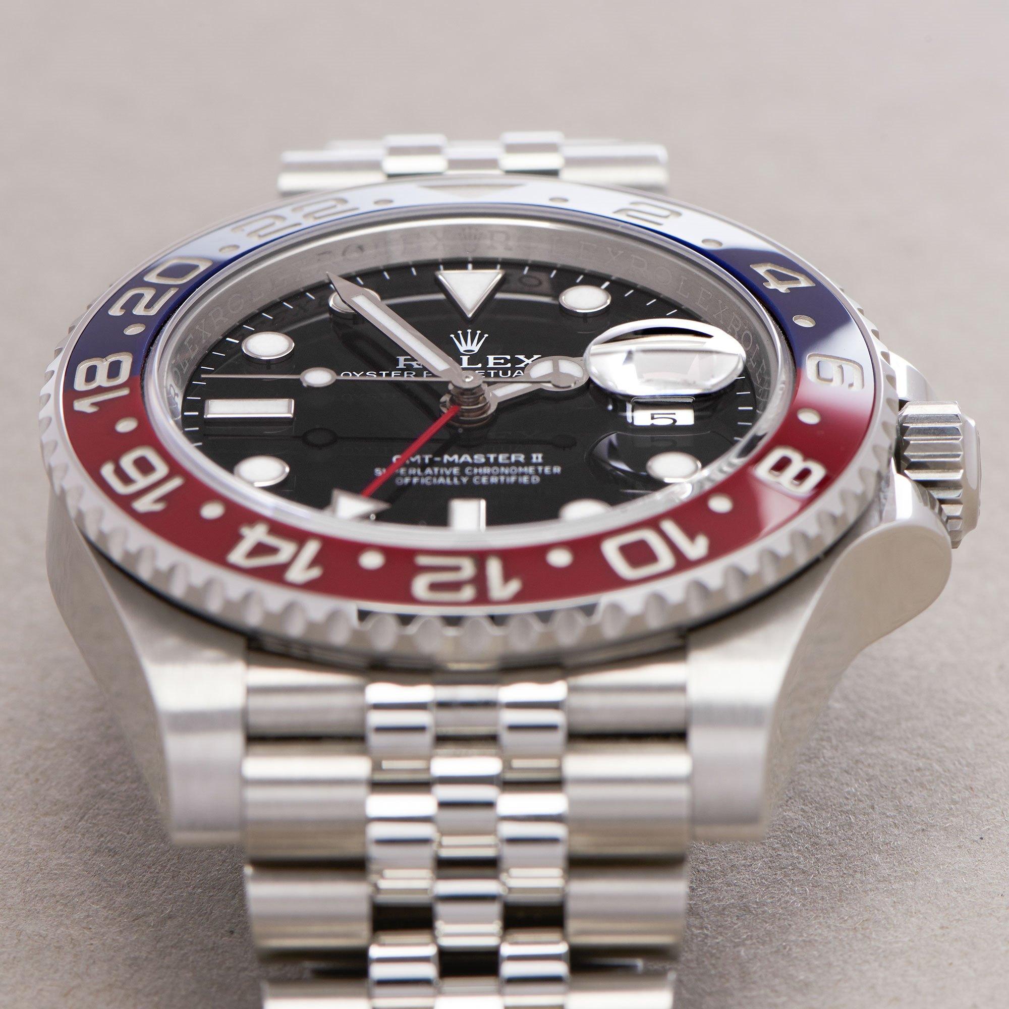 Rolex GMT-Master II 0 126710BLRO Men Stainless Steel 0 Watch 4