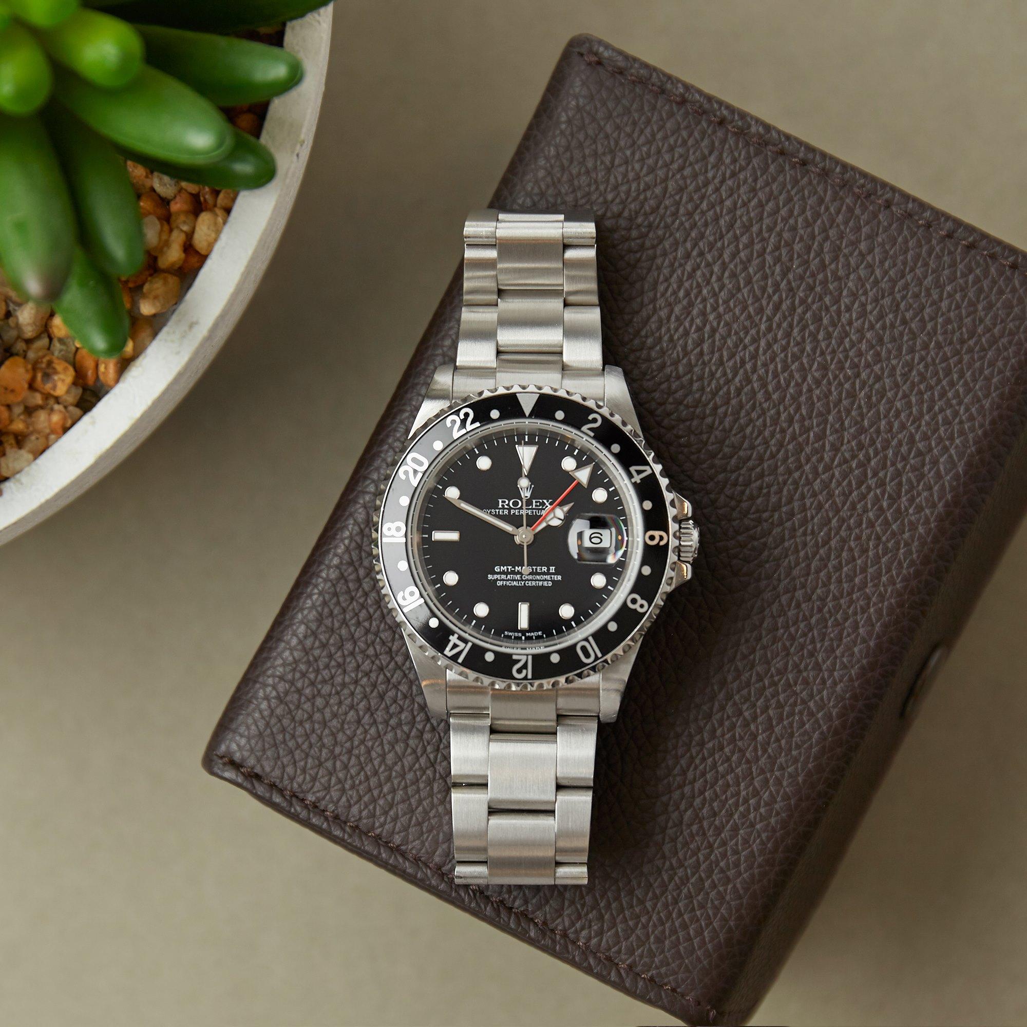 Rolex GMT-Master II 0 16710 Men's Stainless Steel Watch 5