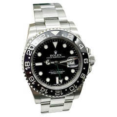 Rolex GMT Master II 116710 116710LN Black Ceramic Stainless Steel Box Paper