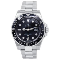 Rolex GMT Master II 116710, Black Dial, Certified and Warranty
