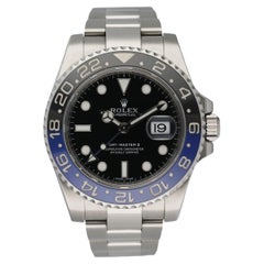 Boîte de montres pour hommes Rolex GMT Master II 116710 Batman & Papier