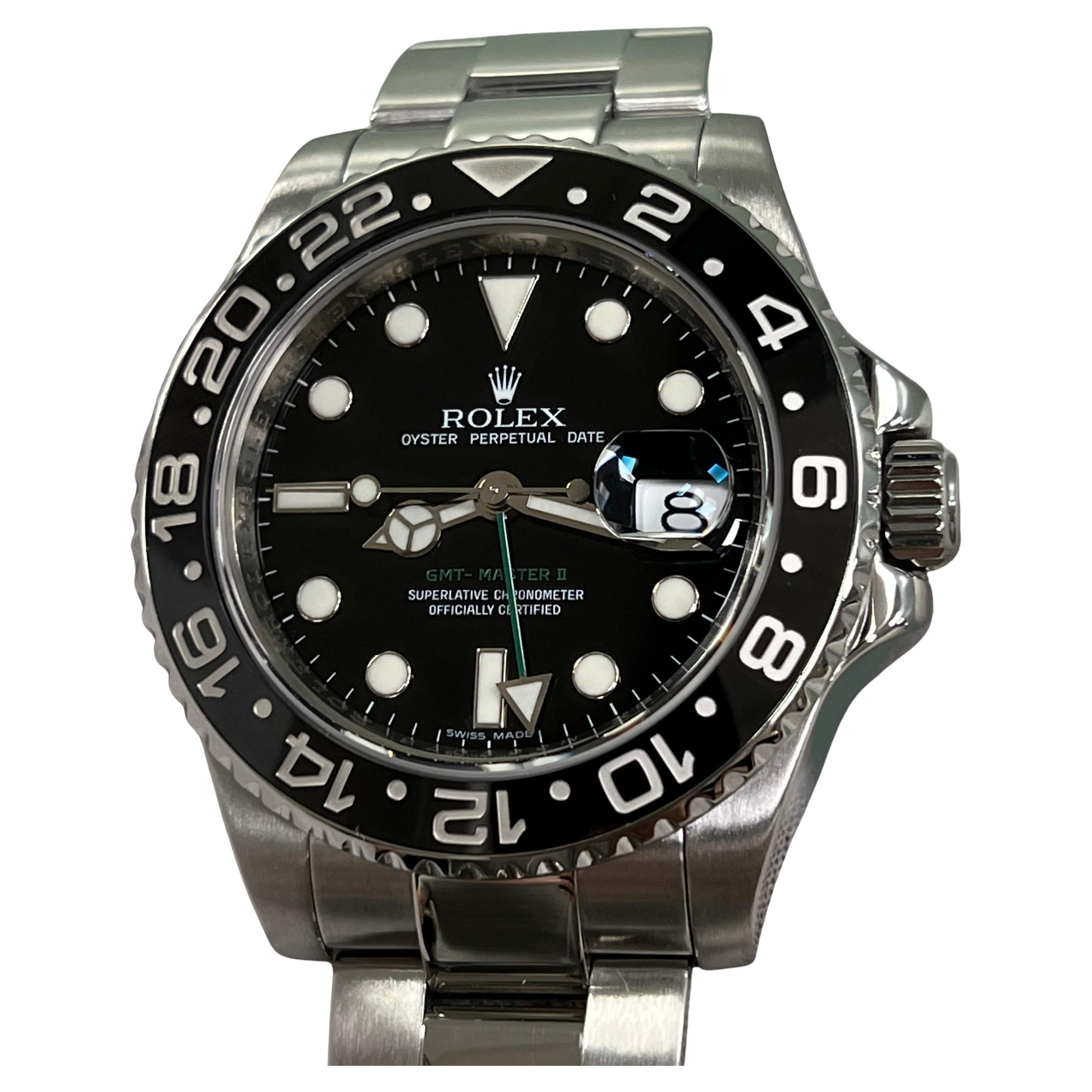 Rolex GMT Master II 116710 Nero Ceramica Acciaio Inox 40mm