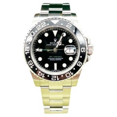 Used Rolex GMT Master II 116710 Black Ceramic Stainless Steel Box Paper