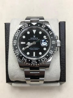 Rolex GMT Master II 116710 LN Black Ceramic Stainless Steel