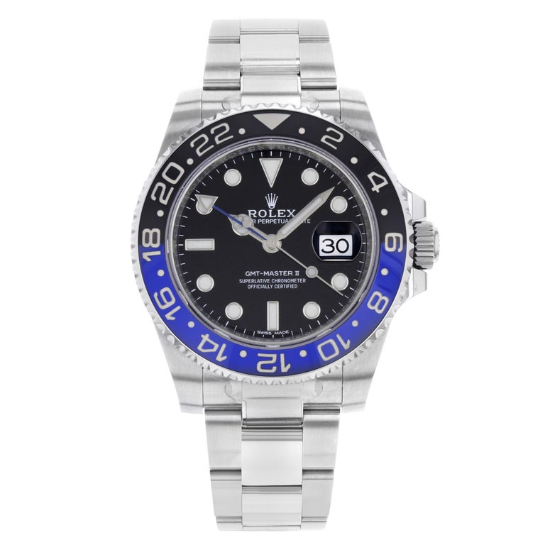 Rolex GMT-Master II 116710BL For Sale at 1stDibs