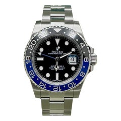 Rolex GMT Master II 116710BLNR Batman Acero inoxidable Caja 2025 Tarjeta de servicio