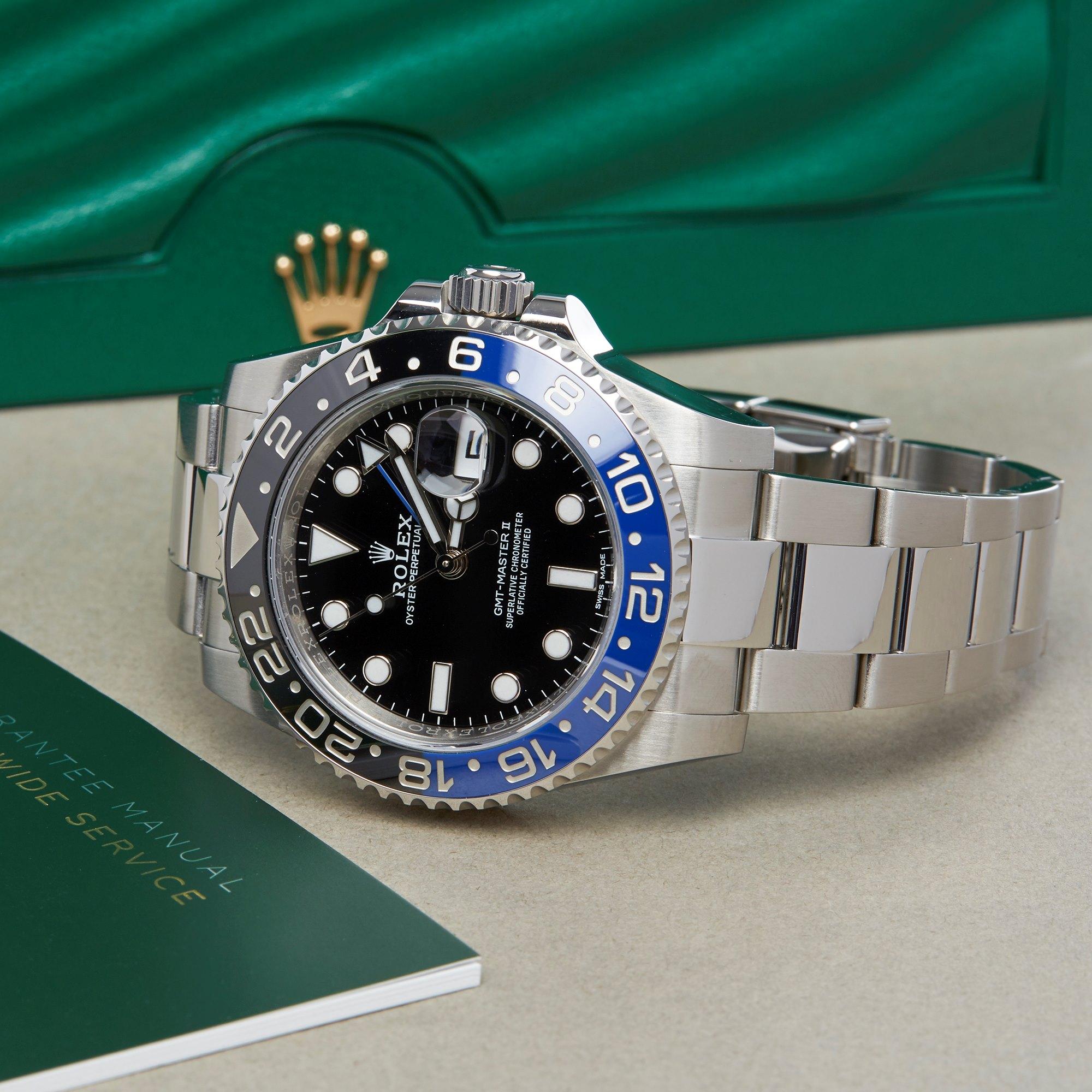 Rolex GMT-Master II 116710BLNR Men's Stainless Steel Watch 5