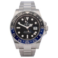 Used Rolex GMT-Master II 116710BLNR Men's Stainless Steel 'Batman' Watch