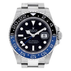 Rolex GMT Master II 116710BLNR; White Dial, Certified and Warranty