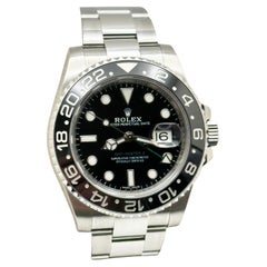 Rolex GMT Master II 116710LN 40mm Black Ceramic Stainless Steel Box Booklet
