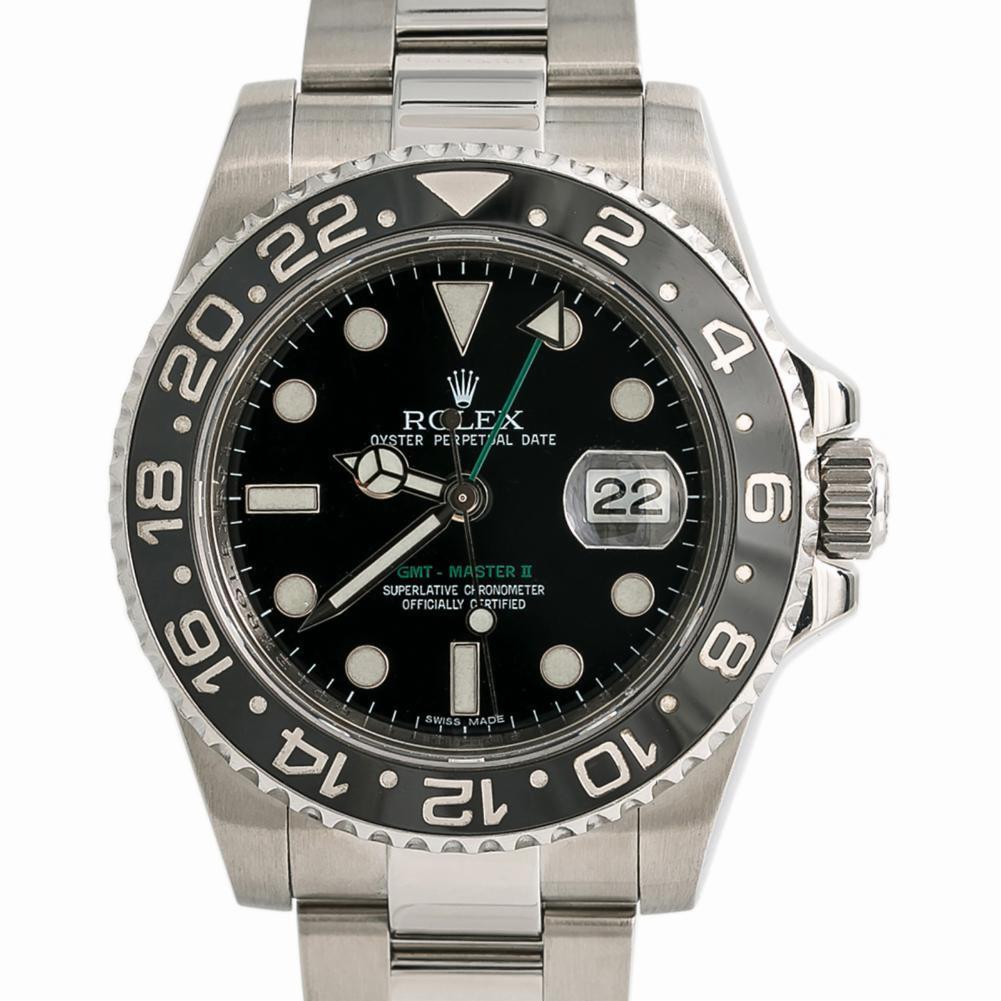 Rolex GMT Master II 116710LN Ceramic Men Watch Automatic Stainless Black 40mm 2